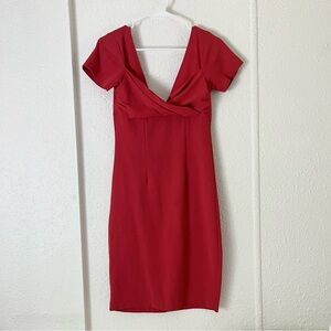 90s Express Red Dress